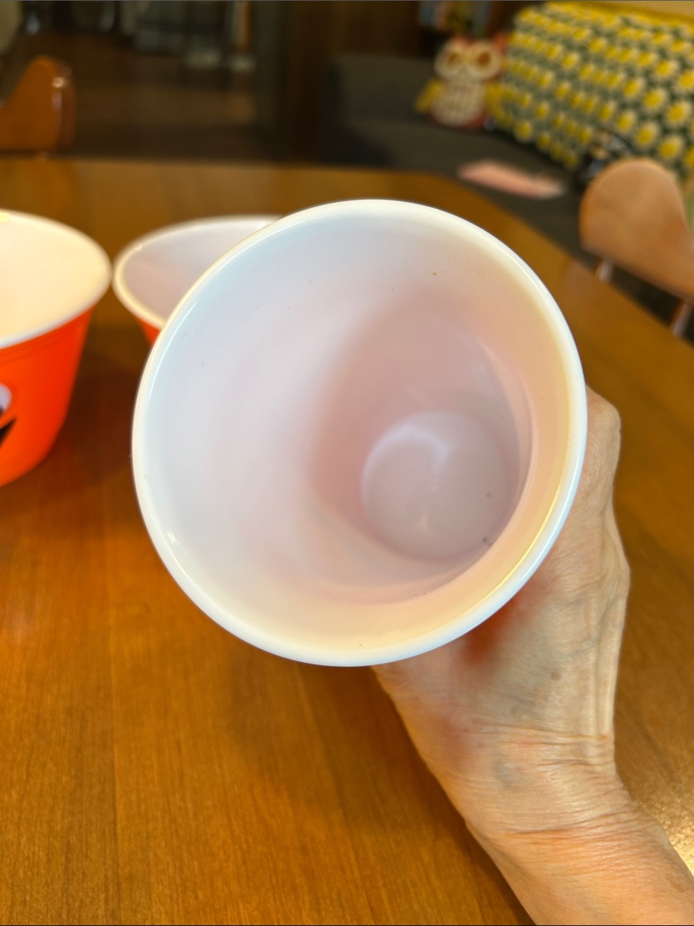 Halloween Jack-O'-Lantern Plastic Cups and Bowls - Orange - Picture 3 of 5
